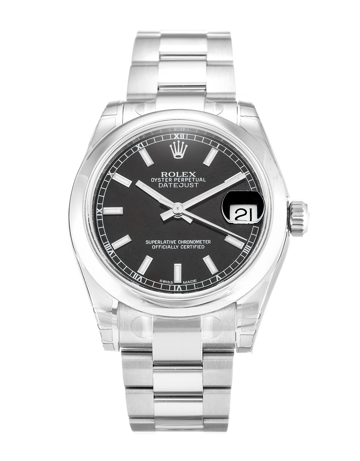 Rolex Datejust Lady 178240 - Automatic - 31 MM Steel Case - Baton Dial Watch - Replica Watch