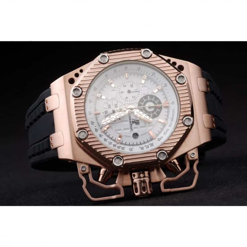 Audemars Piguet RO Offshore 3281 | Rose-gold Plated | Chronograph | Sapphire Crystal | Men's