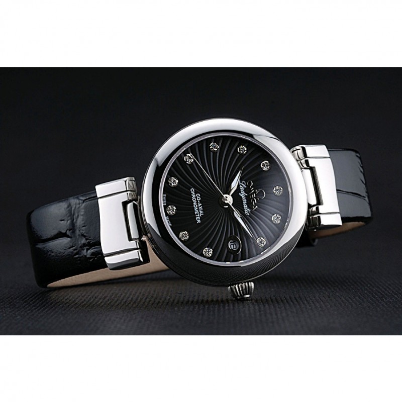 622458 - Omega Ladymatic Deville Replica Watch - Automatic - Black Dial