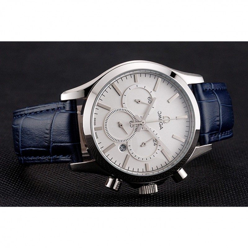 Omega Chronograph Watch, 15202ST.OO.1240ST.01, Automatic, White Dial, Replica Watch