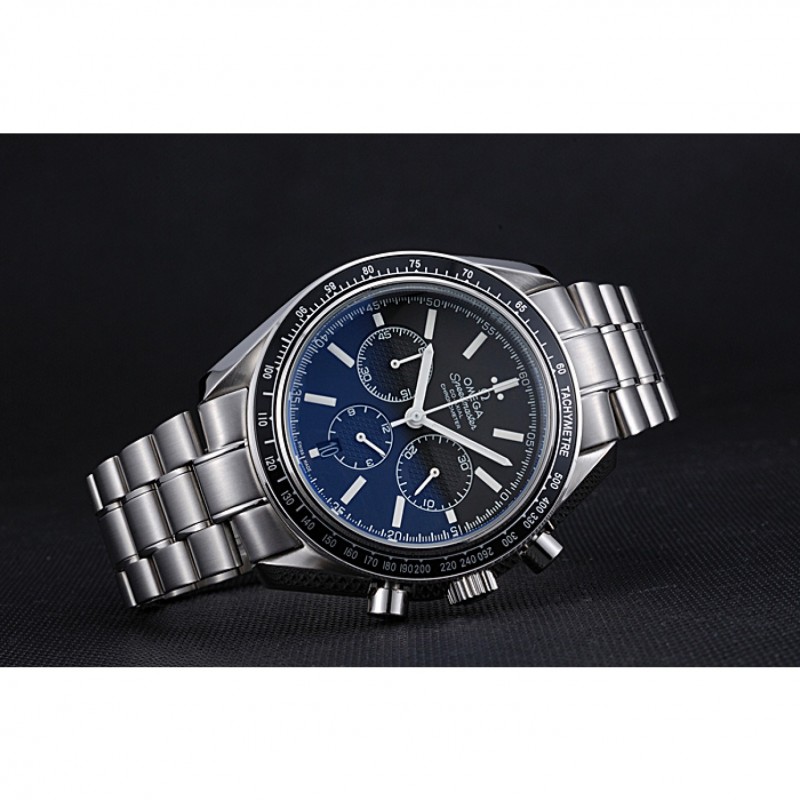 -OMEGA-622052ST.OO.1240ST.01 Replica Watch - Automatic - Silver Dial - Black Ceramic Bezel