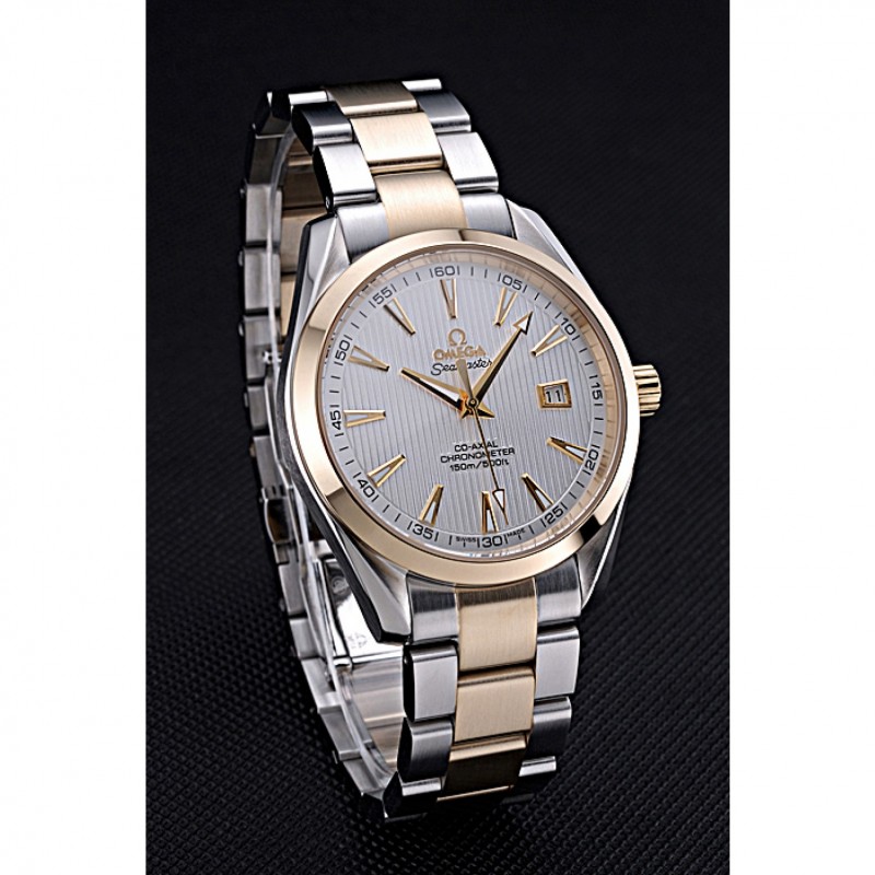 Omega Seamaster 622167 Automatic Silver Dial Watch, Omega Logo, Japanese Quality, Replica Watch