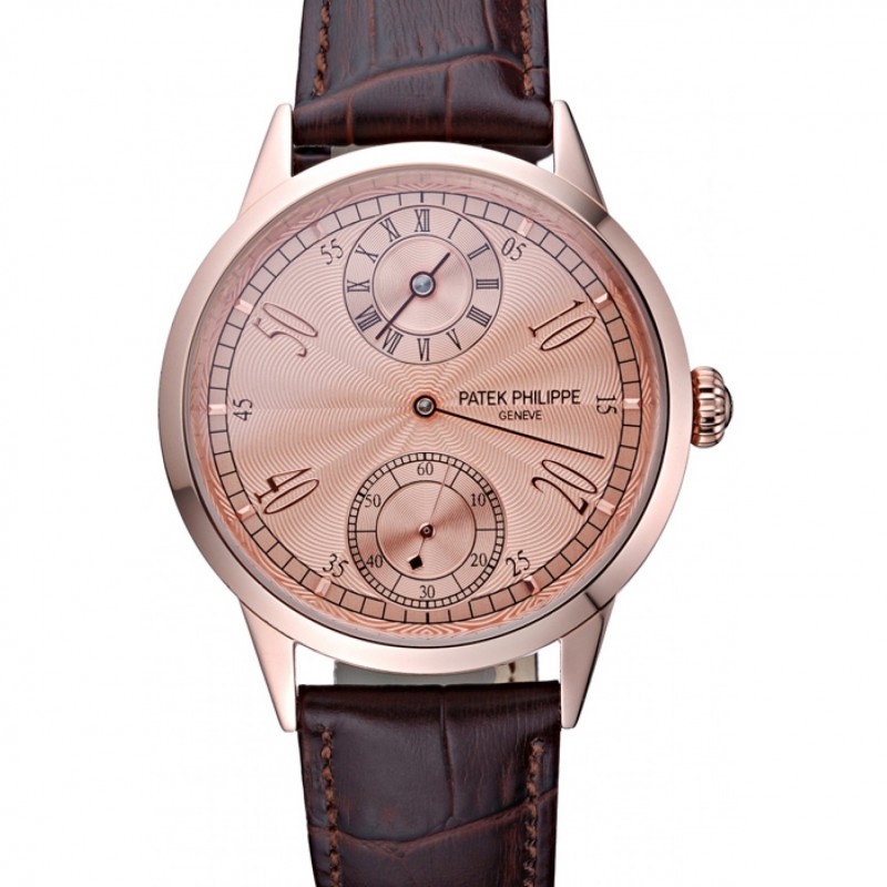 Patek Philippe Complications - 622149 - Automatic - 18k Rose-Gold Case - Replica Watch