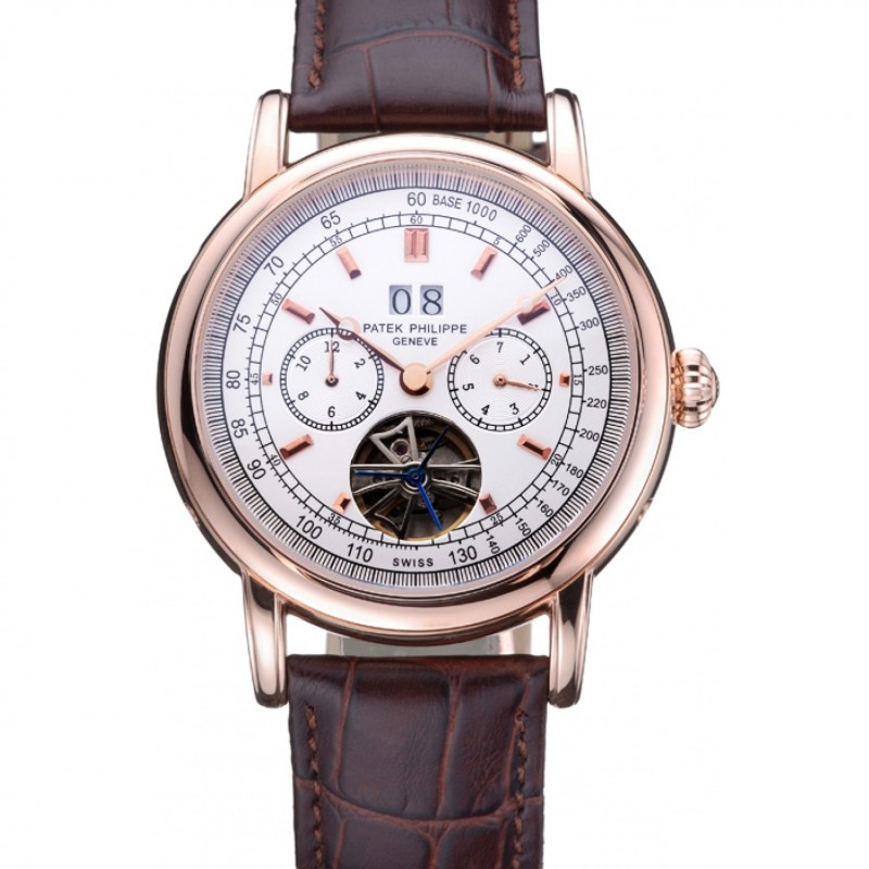 Patek Philippe Geneve Grand Complications 622156 - Automatic - 18k Rose-Gold Plated Case - Replica