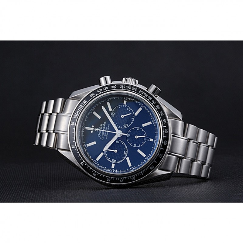 -OMEGA-622052ST.OO.1240ST.01 Replica Watch - Automatic - Silver Dial - Black Ceramic Bezel