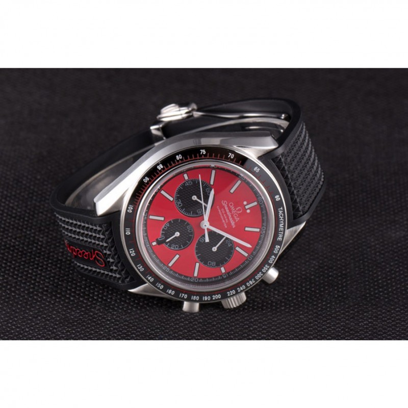 Omega Speedmaster 801421 - Quartz Battery - Black Dial - Japanese - Men's Watch - Replica Watch