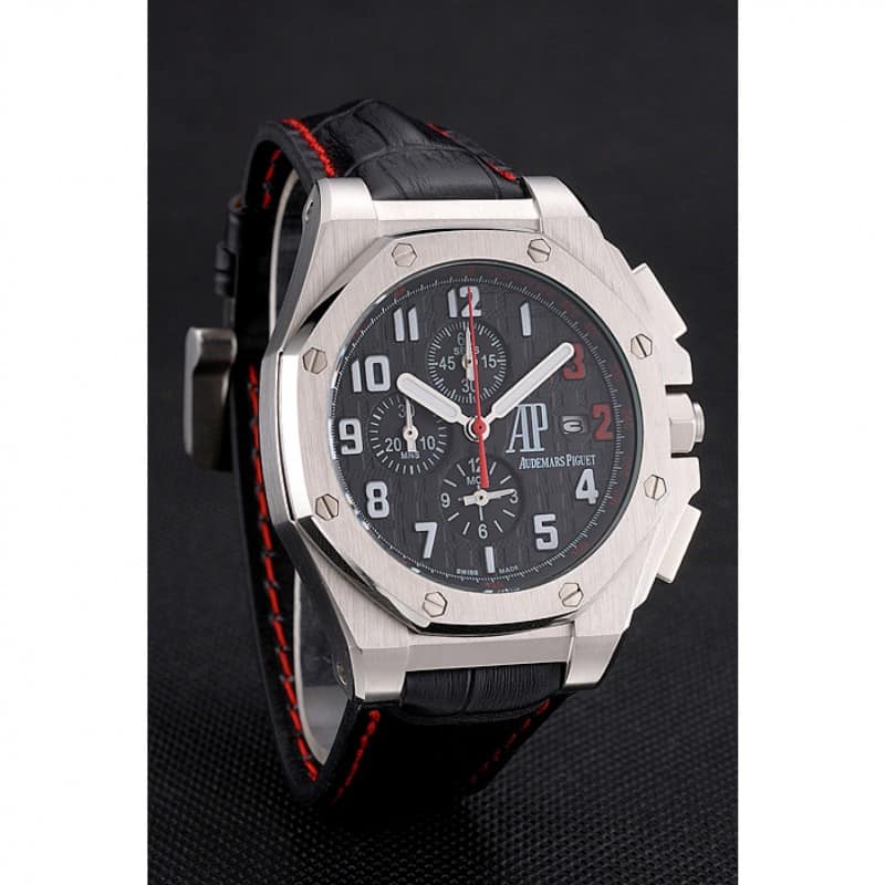 Audemars Piguet RO Offshore - Quartz - Japanese - Brushed SS - Chrono - Sapphire Crystal - White