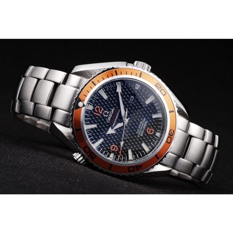 Omega Seamaster 98102 - Automatic - Black Dial - Men's Replica Watch