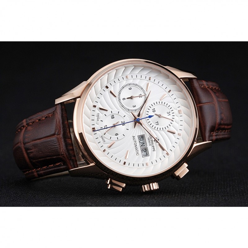 Patek Philippe Grand Complications 1454239 Replica Watch, Automatic Movement, 18k Rose-Gold Plated