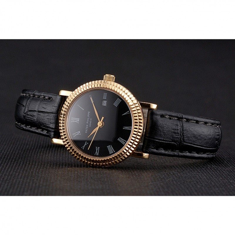 Patek Philippe Calatrava - Quartz Replica Watch - 15202ST.OO.1240ST.01 - Automatic - 18k Yellow