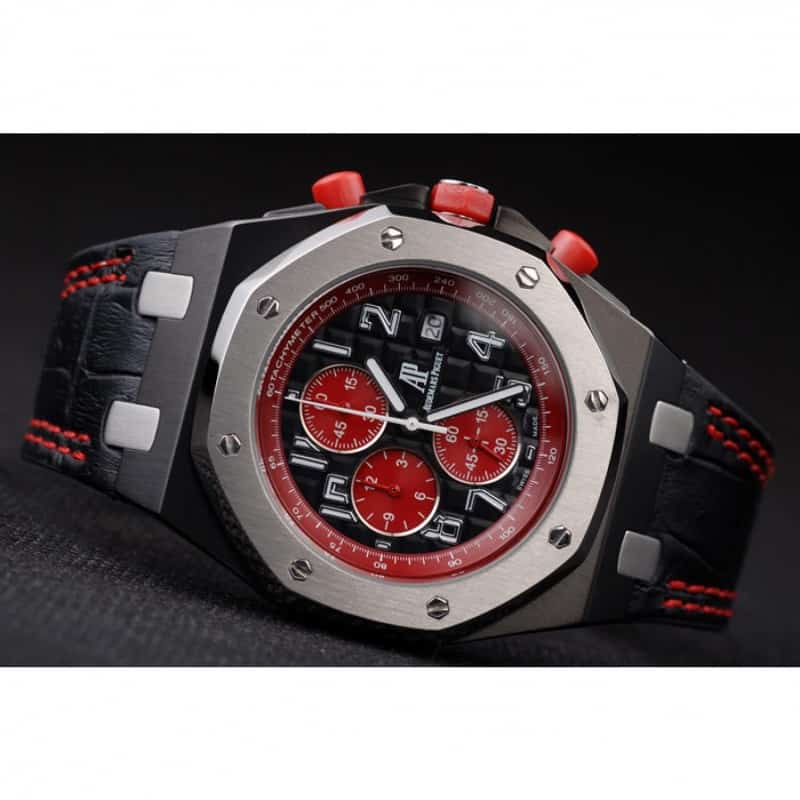 Audemars Piguet 2008 Singapore Inaugural F1 GP Replica Watch, Quartz Movement, Ion-plated SS Case