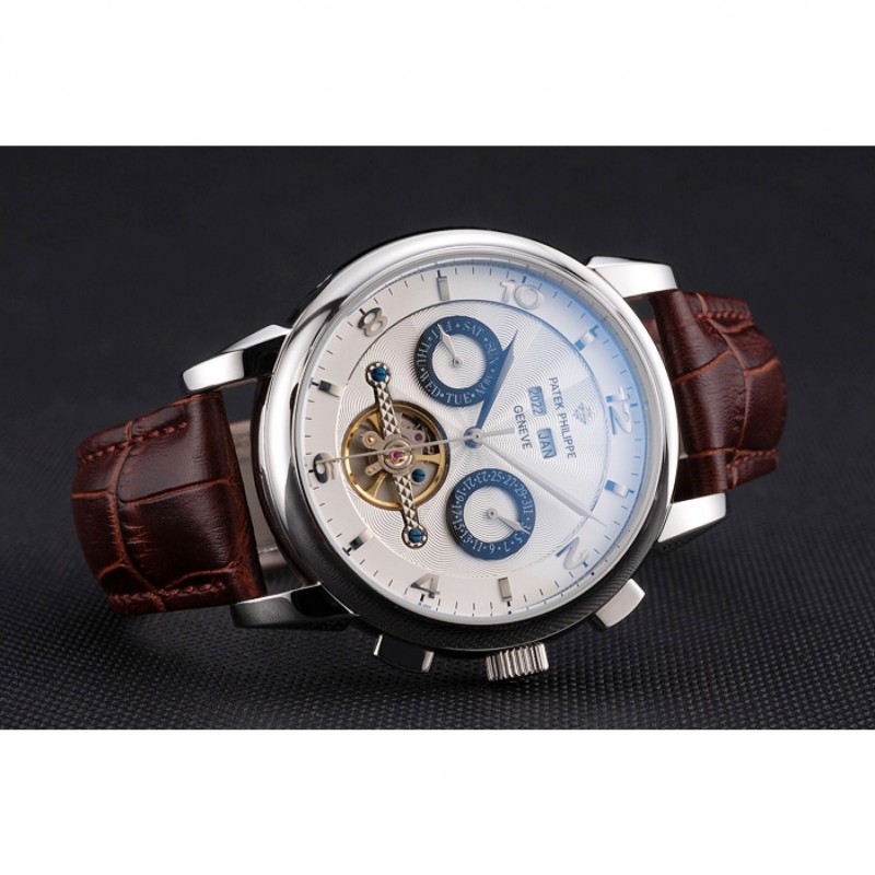 15202ST.OO.1240ST.01 - Patek Philippe Perpetual Complications Automatic Men's Watch - White Dial