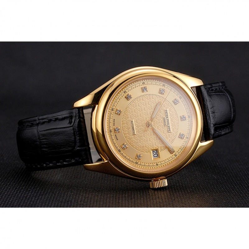 Patek Philippe Calatrava Automatic 18k Yellow Gold Replica Watch, Model 15202ST.OO.1240ST.01