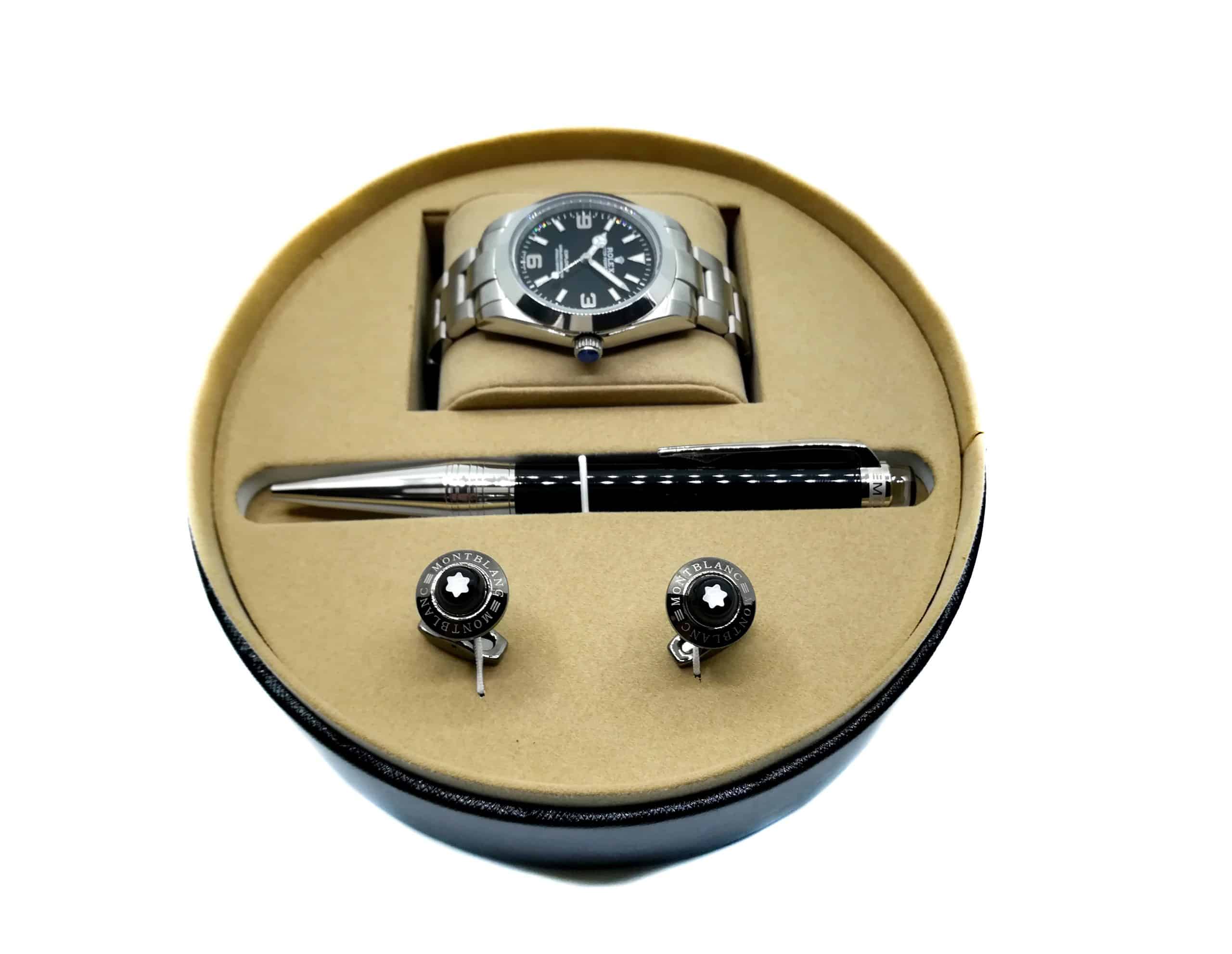 Montblanc Medium Set Replica Watch, Silver Dial, Steel Case, Automatic Movement 15202ST.OO.1240ST.01