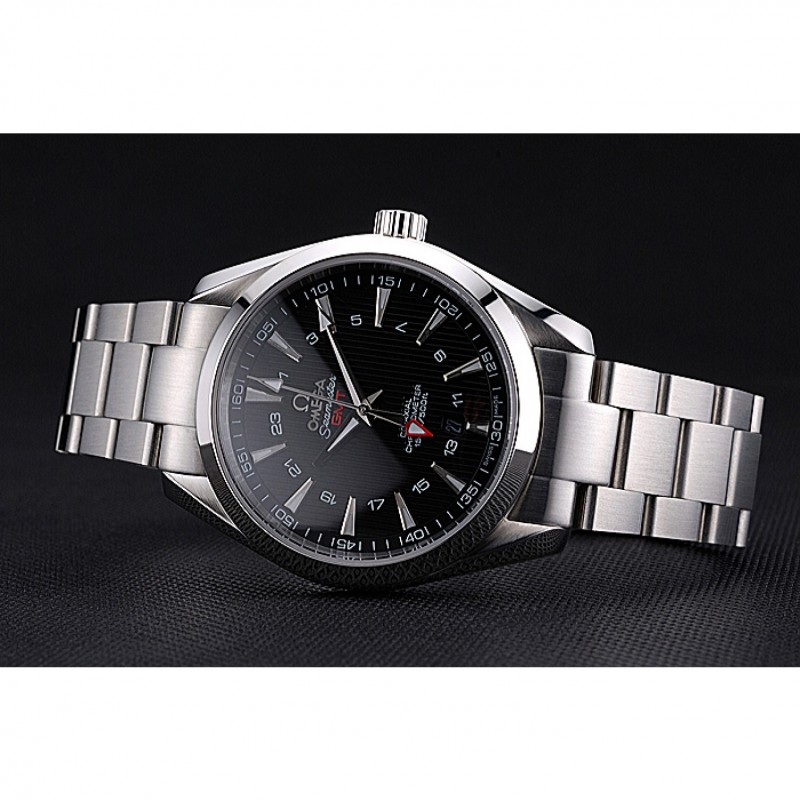Omega Seamaster 622398 Automatic Kinetic Japanese Silver Dial Brushed Steel Case Replica Watch
