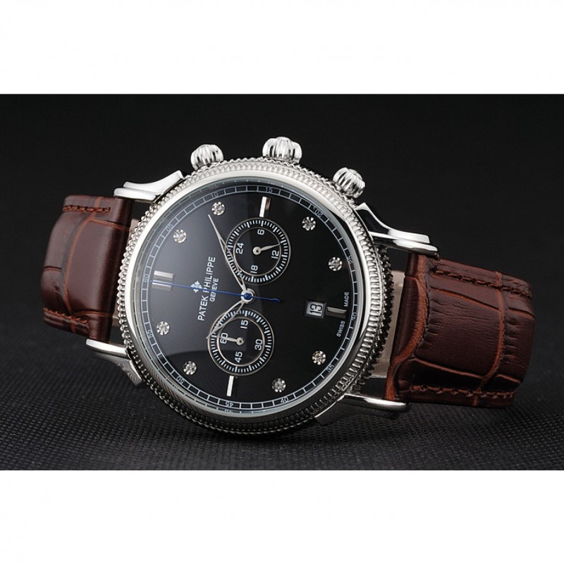 Patek Philippe Complications Chronograph Replica Watch, 15202ST.OO.1240ST.01, Quartz, Japanese