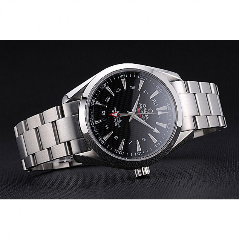 Omega Seamaster 622398 Automatic Kinetic Japanese Silver Dial Brushed Steel Case Replica Watch