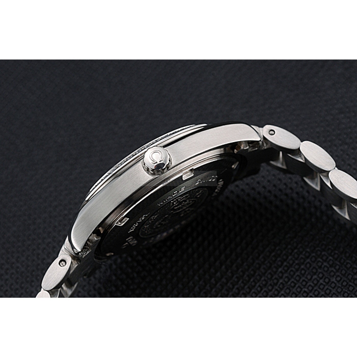 Omega Seamaster Replica Watch, White Dial, Brushed Stainless Steel, 622448