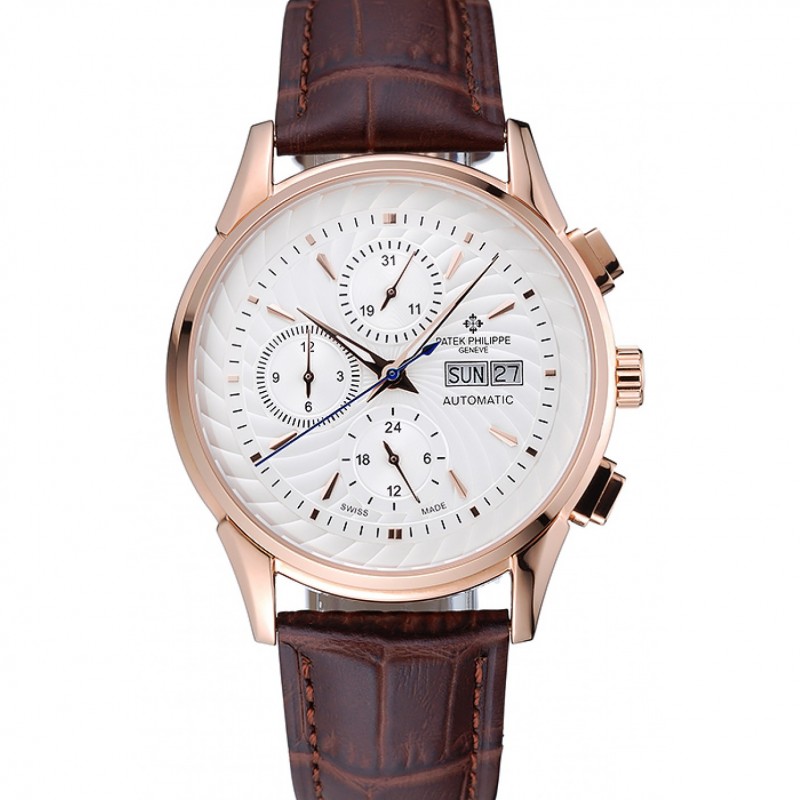 Patek Philippe Grand Complications 1454239 Replica Watch, Automatic Movement, 18k Rose-Gold Plated