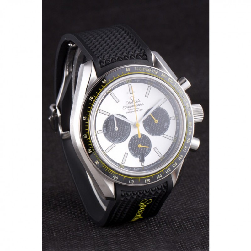 Omega Speedmaster 801422 Quartz Automatic Silver Dial Men's Watch Replica