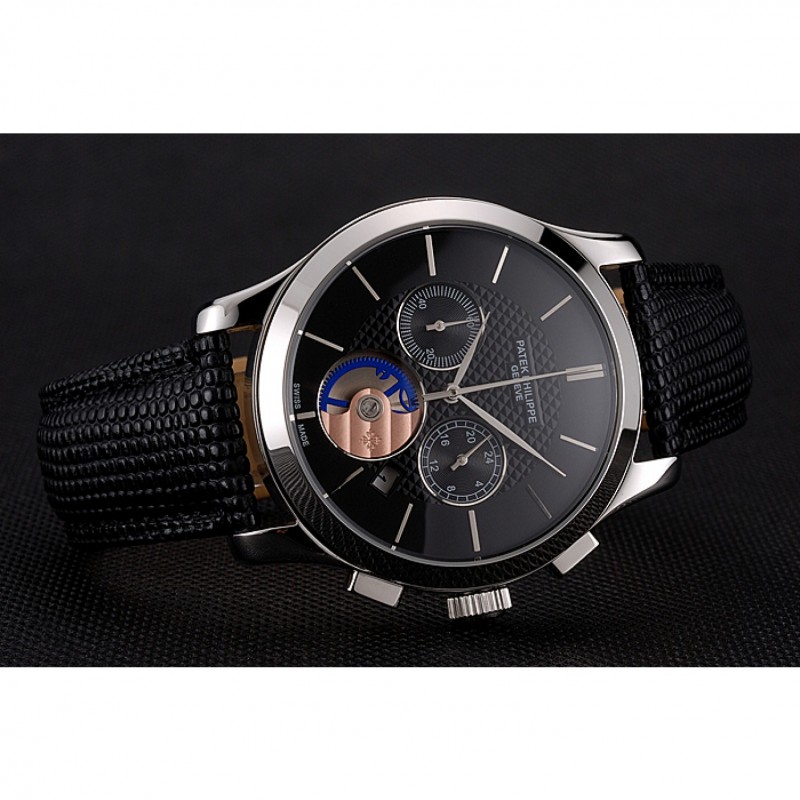 - PATEKPHILIPPE-CP-CHRONOGRAPH - Quartz - Black Dial - Men's Watch