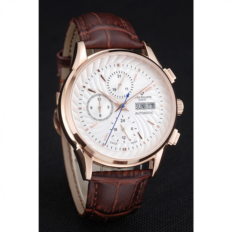 Patek Philippe Grand Complications 1454239 Replica Watch, Automatic Movement, 18k Rose-Gold Plated