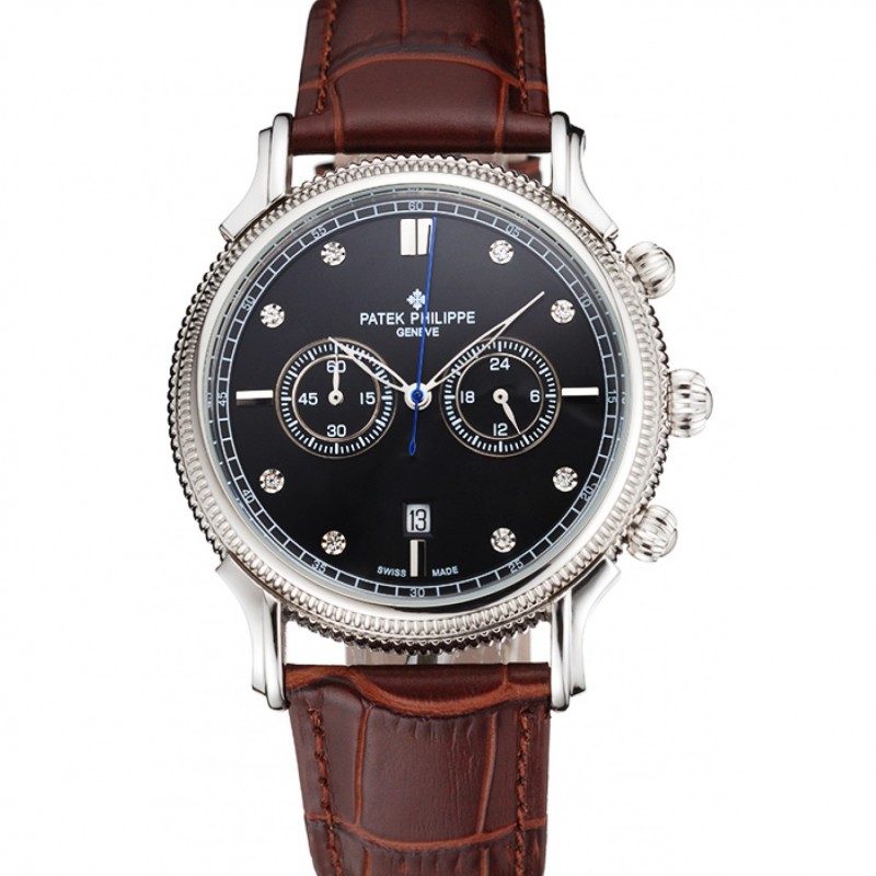 Patek Philippe Complications Chronograph Replica Watch, 15202ST.OO.1240ST.01, Quartz, Japanese