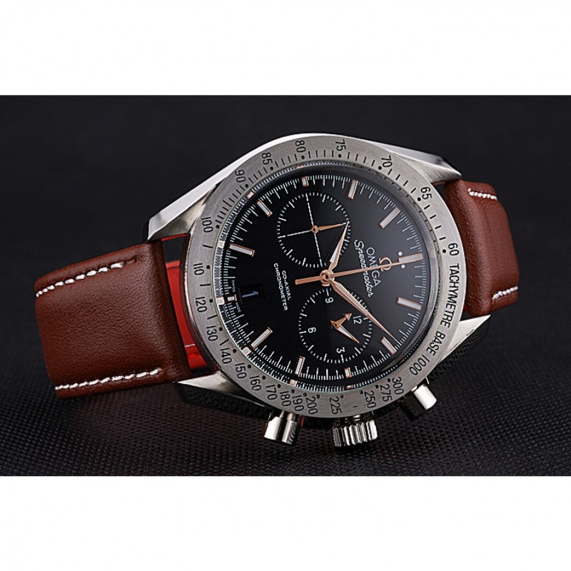 -OMEGA-622806ST.OO.1240ST.01 Replica Watch - Automatic - Black Dial - Men's Quartz Watch