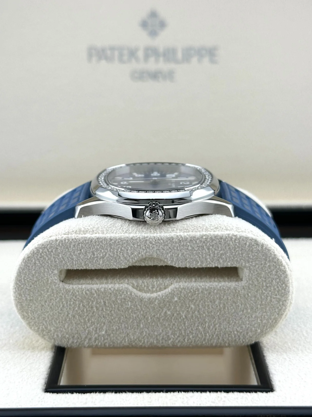 Aquanaut 5067A SS PPF 1:1 Best Edition Blue Textured Dial on Blue Rubber Strap RONDA Quartz