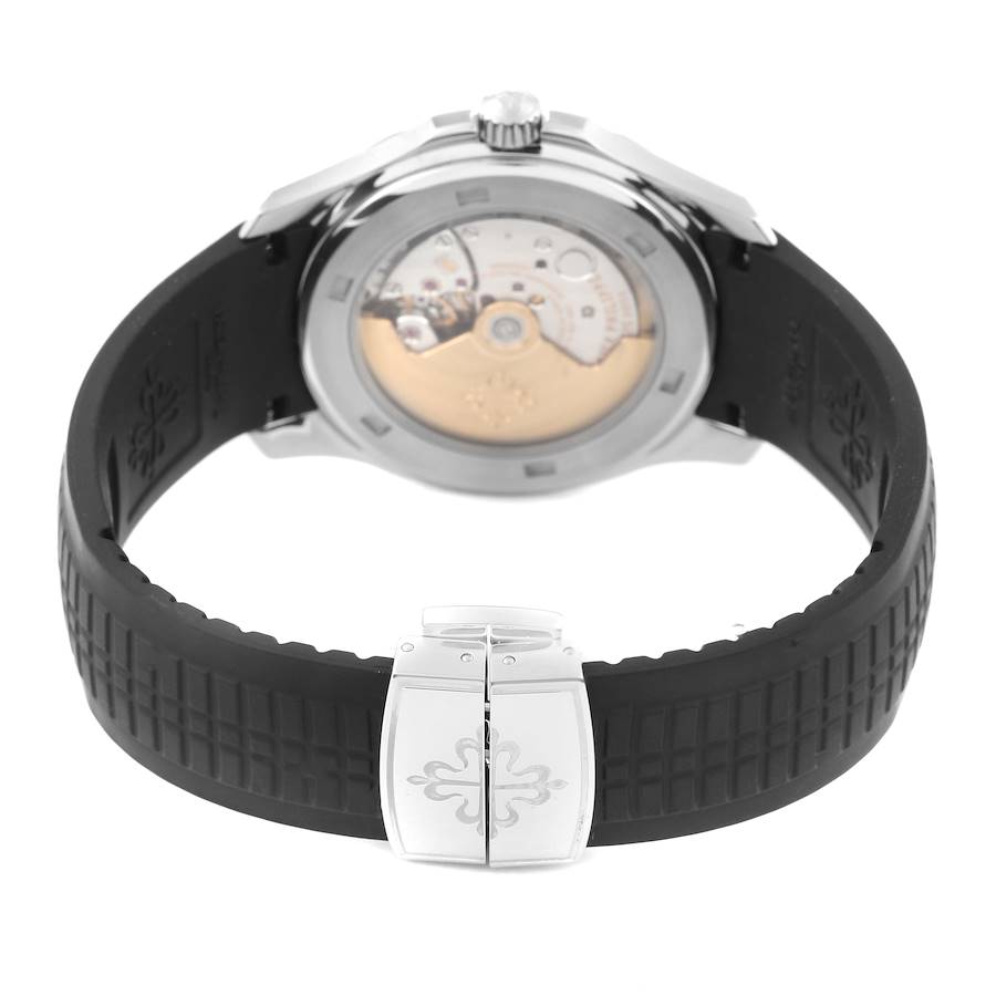 Aquanaut 5168G 42mm SS/RU 3KF Best Edition Gray Dial on Black Rubber Strap V3 330SC