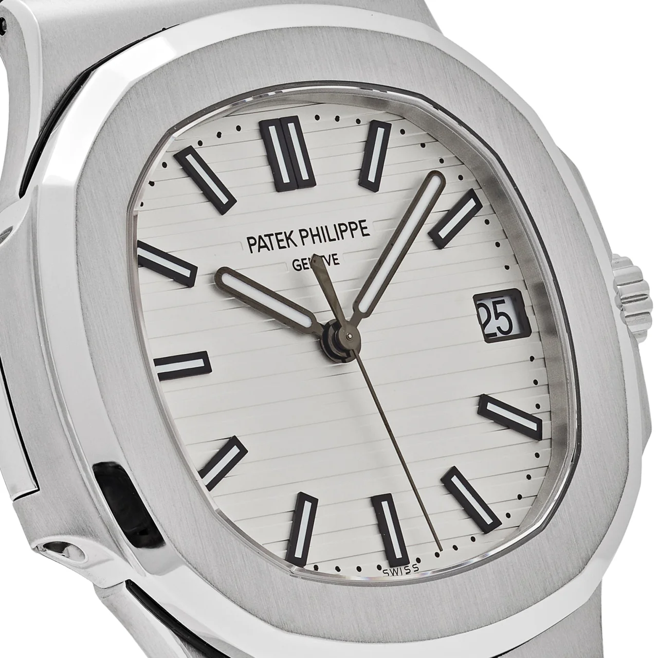 Nautilus 5711/1A PPF 1:1 Best Edition White Textured Dial on SS Bracelet 324CS V4