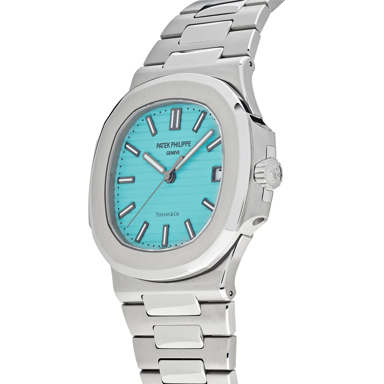 Nautilus 5711 3KF 1:1 Best Edition Tiffany Blue Dial on SS Bracelet A324 Super Clone V2