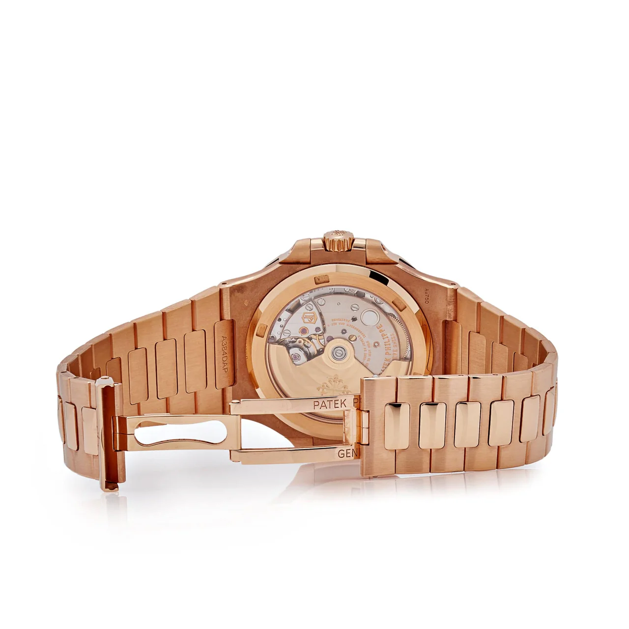 Nautilus 5711/1R PPF 1:1 Best Edition Brown Textured Dial on RG Bracelet 324CS