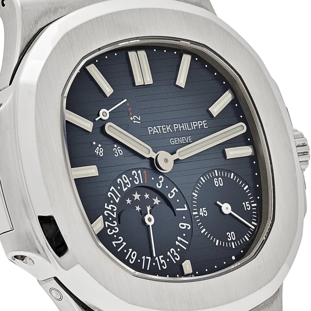 Nautilus 5712 PPF SS 1:1 Best Edition Blue Dial on SS Bracelet A240 Super Clone