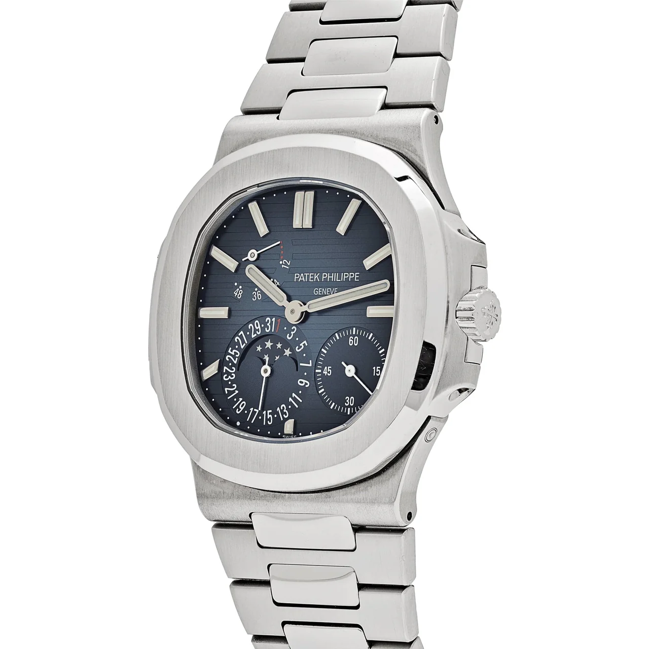 Nautilus 5712 PPF SS 1:1 Best Edition Blue Dial on SS Bracelet A240 Super Clone