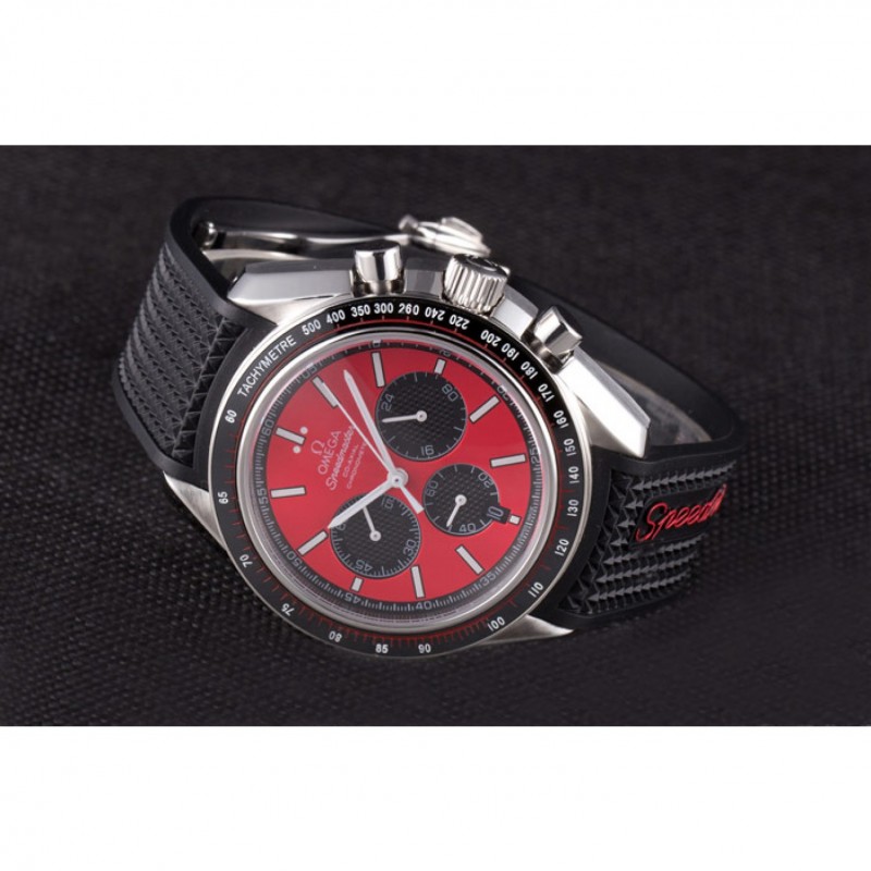 Omega Speedmaster 801421 - Quartz Battery - Black Dial - Japanese - Men's Watch - Replica Watch