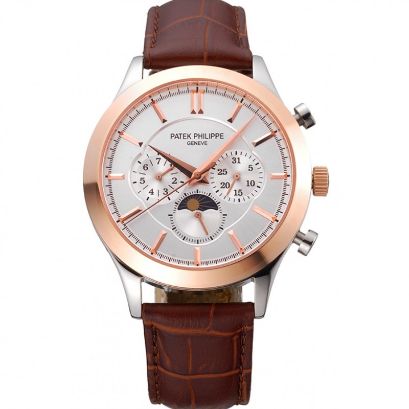 - PATEK PHILIPPE 622843ST.OO.1240ST.01 - Moonphase Chronograph Replica Watch - Automatic