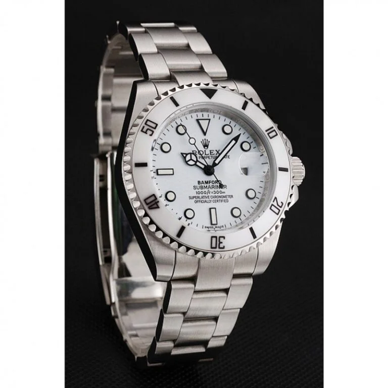 Rolex Submariner 40mm White Dial 1453863 Super Clone