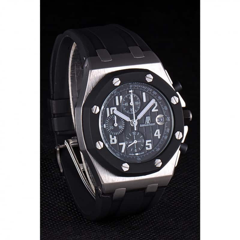 Audemars Piguet RO Offshore 3269 - Quartz Replica Watch - Japanese - Black Dial - Small Size