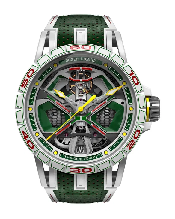 ROGER DUBUIS Excalibur Spider Hurac??n White MCF 45mm