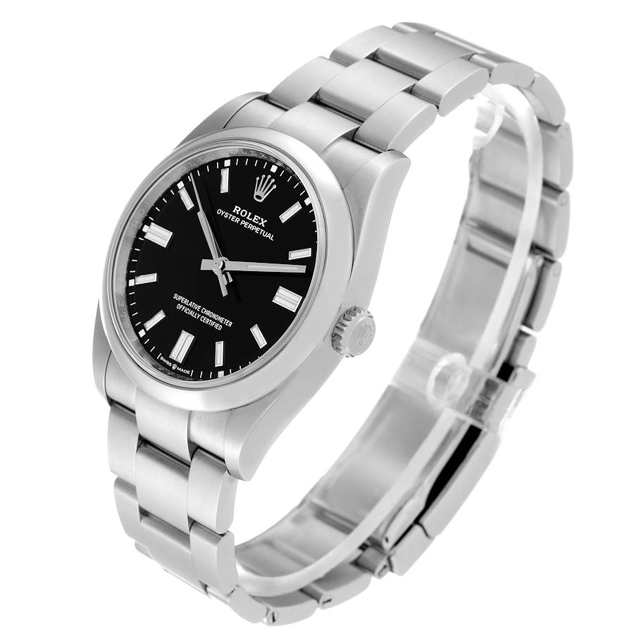 Oyster Perpetual 126000 36mm SS VSF 1:1 Best Edition Black Dial on SS Bracelet VS3235