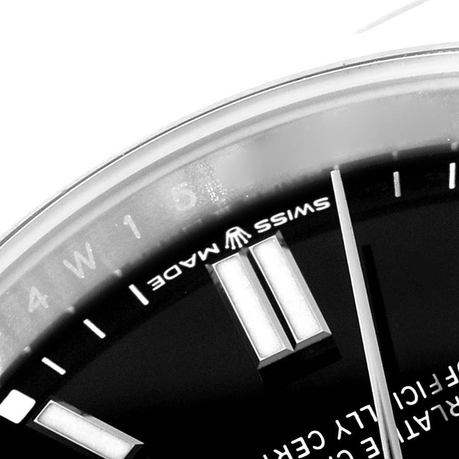 Oyster Perpetual 126000 36mm SS VSF 1:1 Best Edition Black Dial on SS Bracelet VS3235