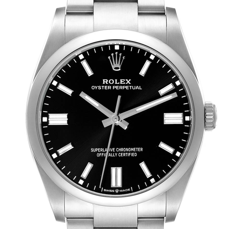 Oyster Perpetual 126000 36mm SS VSF 1:1 Best Edition Black Dial on SS Bracelet VS3235
