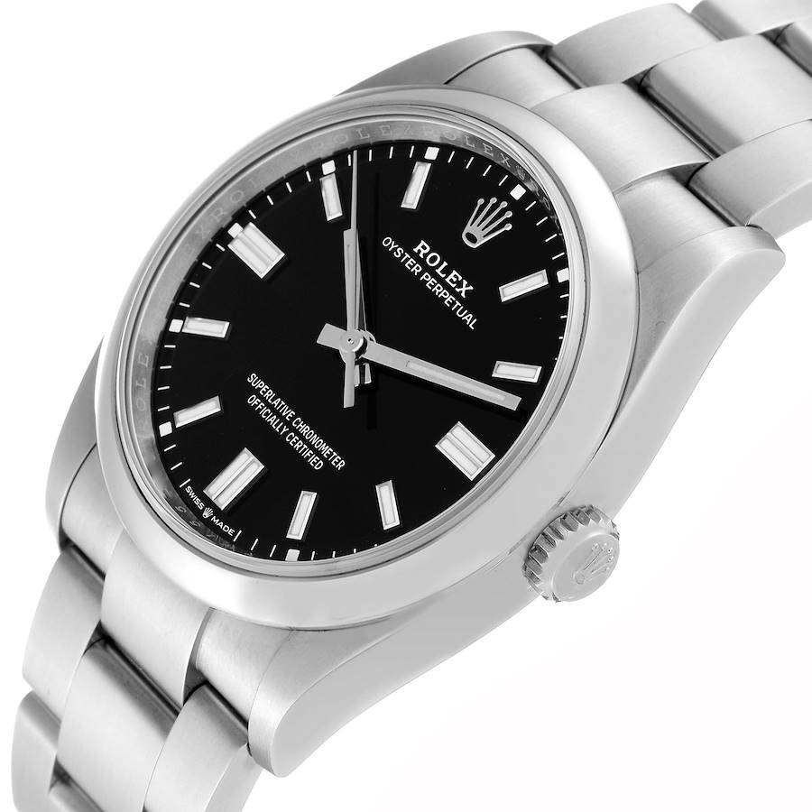 Oyster Perpetual 126000 36mm SS VSF 1:1 Best Edition Black Dial on SS Bracelet VS3235