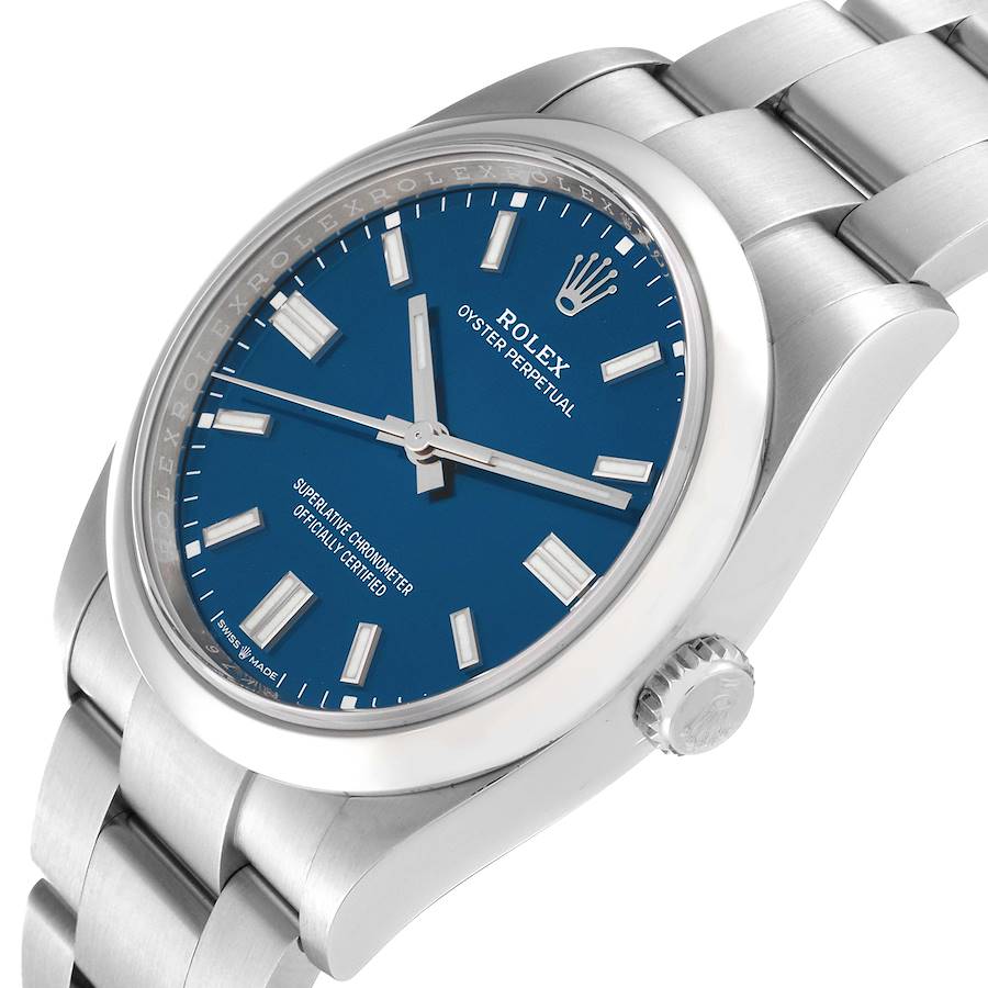 Oyster Perpetual 36mm 126000 Clean 1:1 Best Edition 904L Steel Blue Dial on SS Bracelet VR3230