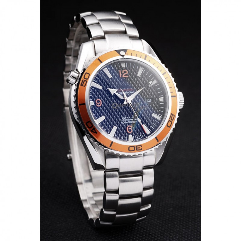 Omega Seamaster 98102 - Automatic - Black Dial - Men's Replica Watch