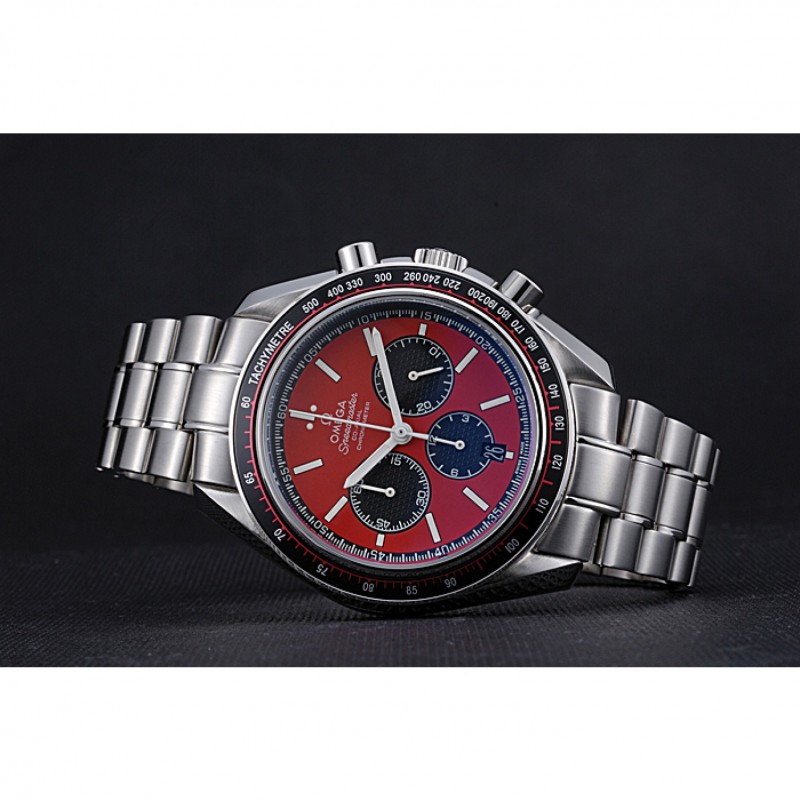 Omega Speedmaster 622054 Quartz Replica Watch, Silver Dial, Brushed Steel Case & Bracelet