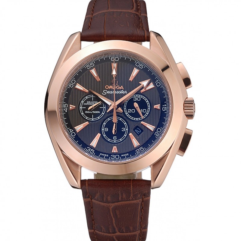Omega Seamaster 622531 | Automatic | 18k Rose-Gold Plated | Chronograph Watch | Replica Watch