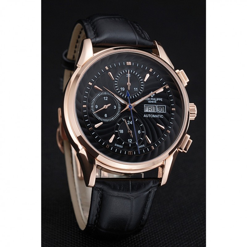 Patek Philippe Grand Complications 1454238 Replica Watch, Automatic, 18k Rose-Gold Plated, Sapphire