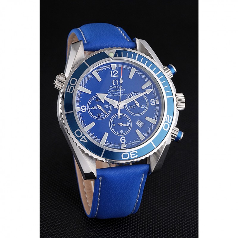 Omega Seamaster Professional James Bond Replica Watch, Quartz Movement, Blue Ceramic Bezel